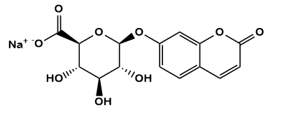 7-Hydroxy Coumarin b-D-Glucuronide Sodium Salt