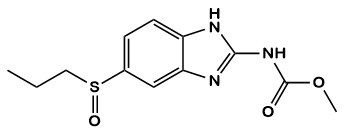 Albendazole sulfoxide