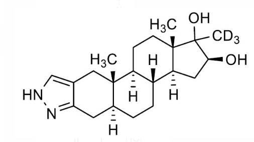 16?-Hydroxystanozolol-D3 (mixture of diastereomers)