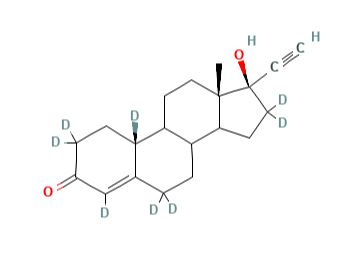 Norethindrone-2,2,4,6,6,10,16,16-D8