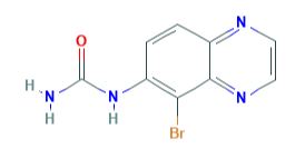 N-(5-Bromo-6-quinoxalinyl)guanidine