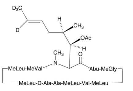 Cyclosporin A-D4 Acetate