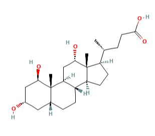 1beta-Hydroxydeoxycholic-2,2,3,4,4-D5 Acid