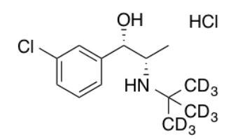 Rac Threo Dihydro Bupropion-D9 Hydrochloride