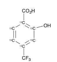 Desacetyl Triflusal-13C6