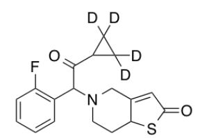 Prasugrel-D4 Metabolite (R95913 Mixture of Diastereomers)