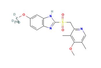 Omeprazole-13C, D3 Sulfone