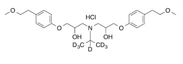 Metoprolol EP Impurity O-D7 Hydrochloride