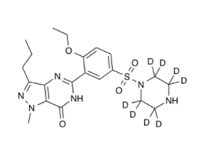 N-Desmethyl Sildenafil-D8