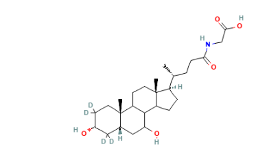 Glycoursodeoxycholic Acid-D4