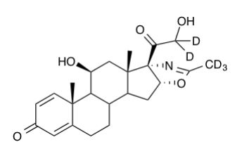 21-Desacetyl Deflazacort-D5 major