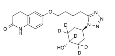 4-trans-Hydroxy Cilostazol-D5 (major)