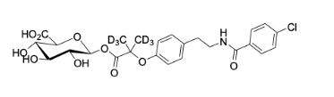 Bezafibrate-D6 Acyl Glucuronide