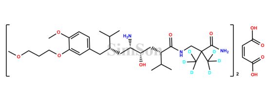 Aliskiren D6 Hemifumarate