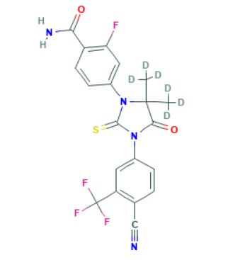 N-desmethyl Enzalutamide D6