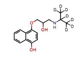 4-Hydroxy Propranolol D7