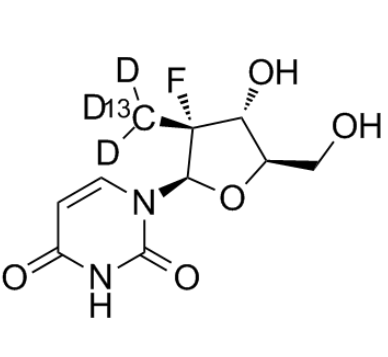 Sofosbuvir Metabolites GS331007-13CD3