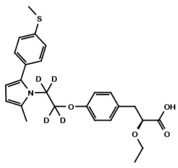 Saroglitazar Sulfoxide D4 Manesium Salt