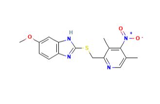 4-Desmethoxy-4-nitro Omeprazole Sulfide