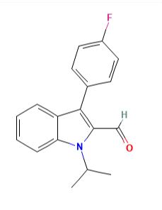 3-(4-Fluorophenyl)-1-isopropylindole-2-carbaldehyde