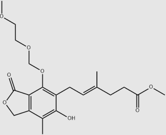 methyl (E)-6-(6-hydroxy-4-((2-methoxyethoxy)methoxy)-7-methyl-3-oxo-1,3-dihydroisobenzofuran-5-yl)-4-methylhex-4-enoate