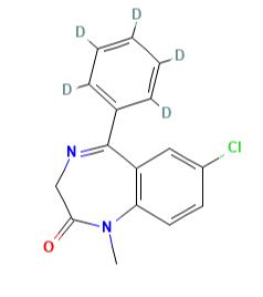 Diazepam D5?controlled?